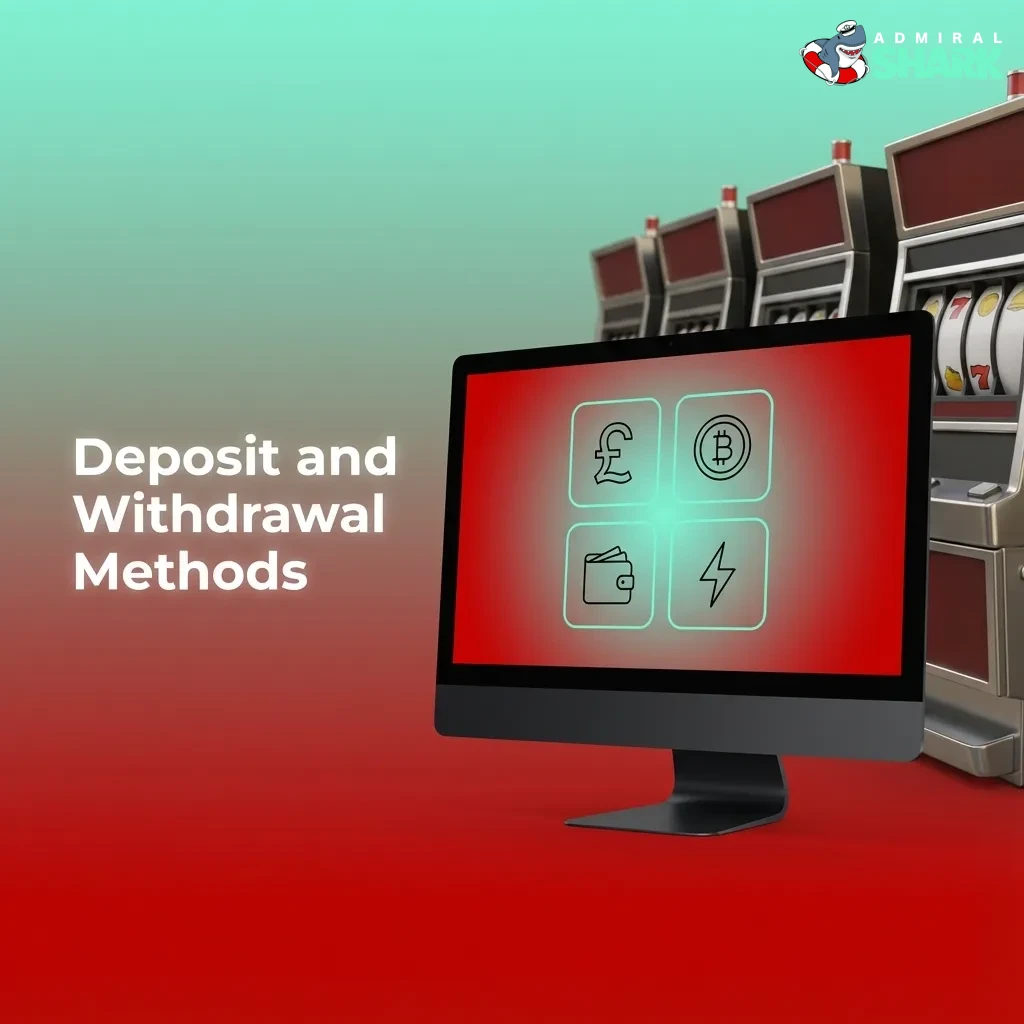 Icons of UK payment options: VISA, Mastercard, e-wallets, bank transfer and crypto coins for deposits and withdrawals