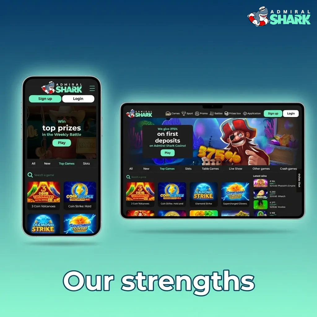 “Our strengths” page highlighting secure UK betting, football and racing odds, intuitive bet slip, and clear bonuses