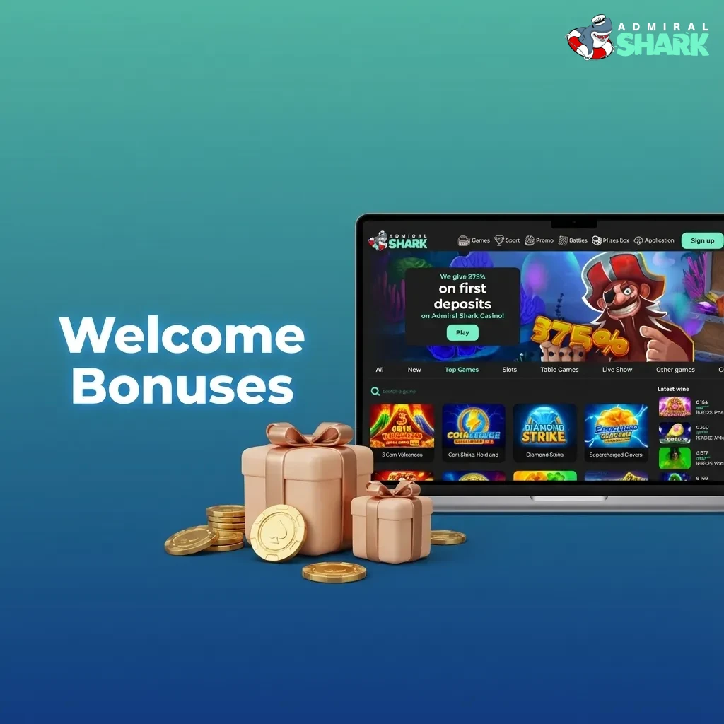 Table of casino welcome bonuses showing five deposit levels, % match, min deposit, x45 wagering and validity days.