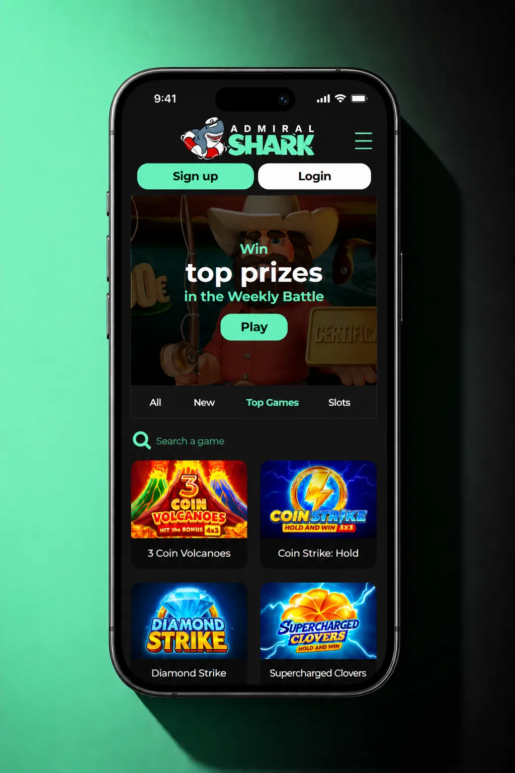Five-step guide to placing your first bet at Admiral Shark Casino for UK players across 30+ sports markets