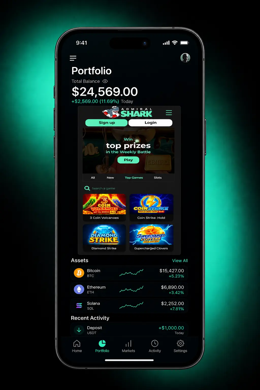 Step-by-step guide on how to play at Admiral Shark Casino, covering sign-up, deposit, game selection, and betting
